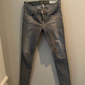 Gray rag and bone jeans!